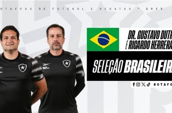 Que moral! Integrantes da comissão técnica do Botafogo são prestigiados com ‘convocação’