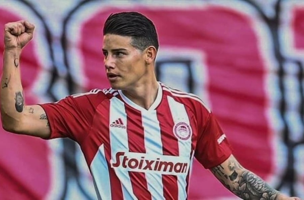 Relembre a passagem de James Rodríguez na Grécia antes de acertar com o São Paulo