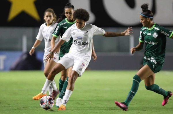 Santos e Palmeiras não saem do empate sem gols pelo Paulistão Feminino