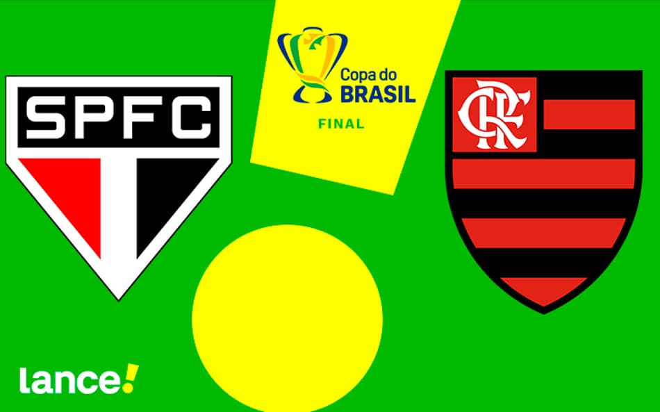São Paulo x Flamengo: onde assistir ao vivo, horário e escalações do jogo da final da Copa do Brasil
