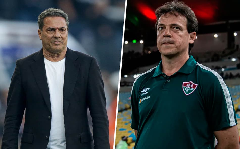 Sob pressão no Corinthians, Luxemburgo encontra Fernando Diniz após ‘guerra’ entre defesa e ataque