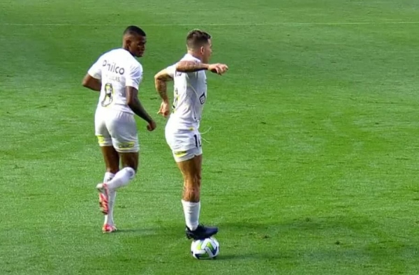 Súmula de Santos 4 x 1 Vasco: cartão de Soteldo não foi por subir na bola; entenda