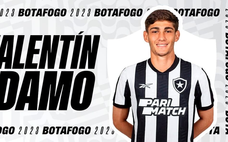 Valentín Adamo revela ansiedade por acerto com o Botafogo e garante estar pronto para responsabilidade no novo clube