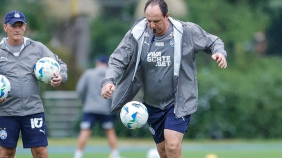 Veja provável escalação do Bahia para enfrentar o Inter após último treino