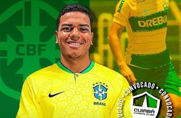 Vice-presidente do Cuiabá vibra com primeiro atleta do clube na Seleção Brasileira