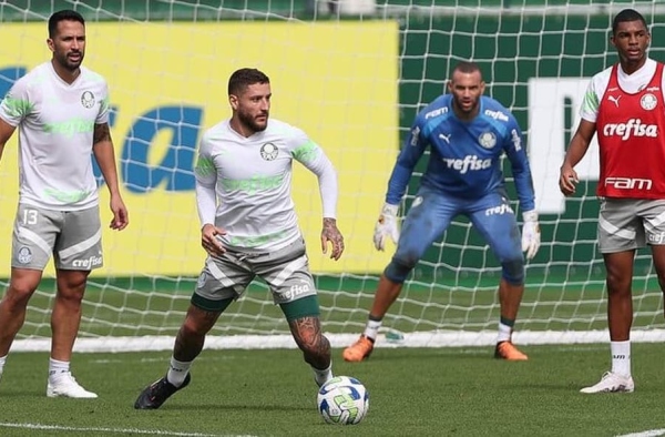 Zé Rafael treina de novo, e Palmeiras segue preparação para Choque-Rei decisivo pela Copa do Brasil