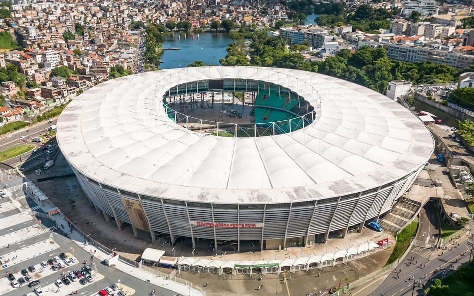 Arena Fonte Nova é um dos estádios 100% equipados com reconhecimento facial