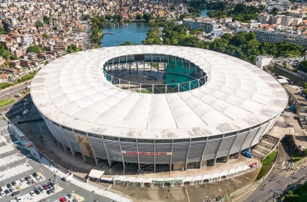 Arena Fonte Nova é um dos estádios 100% equipados com reconhecimento facial