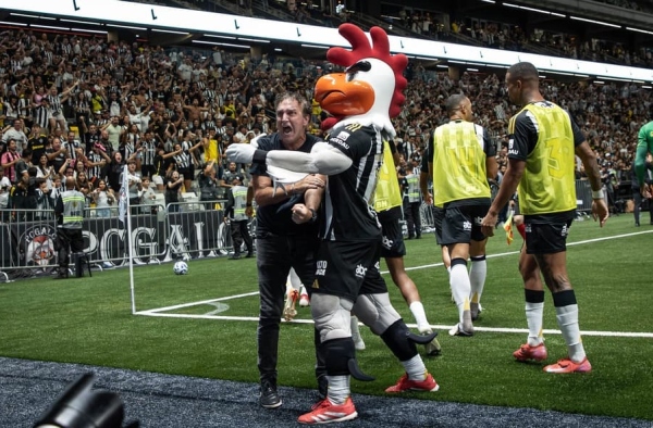 Cuca está a uma vitória de marca impressionante pelo Atlético-MG