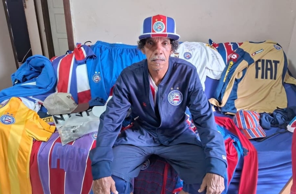 Figuras da Torcida: revoltado com Grupo City, Binha virou sinônimo de ser Bahia