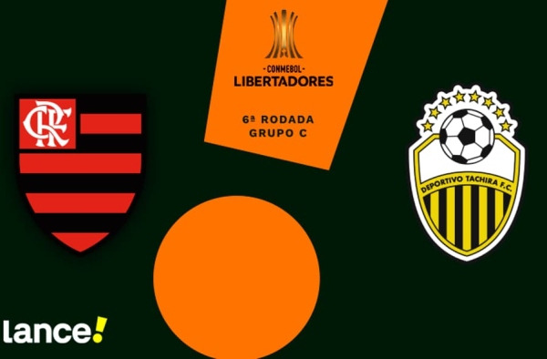 Flamengo x Táchira: onde assistir, horário e prováveis escalações do jogo pela Libertadores