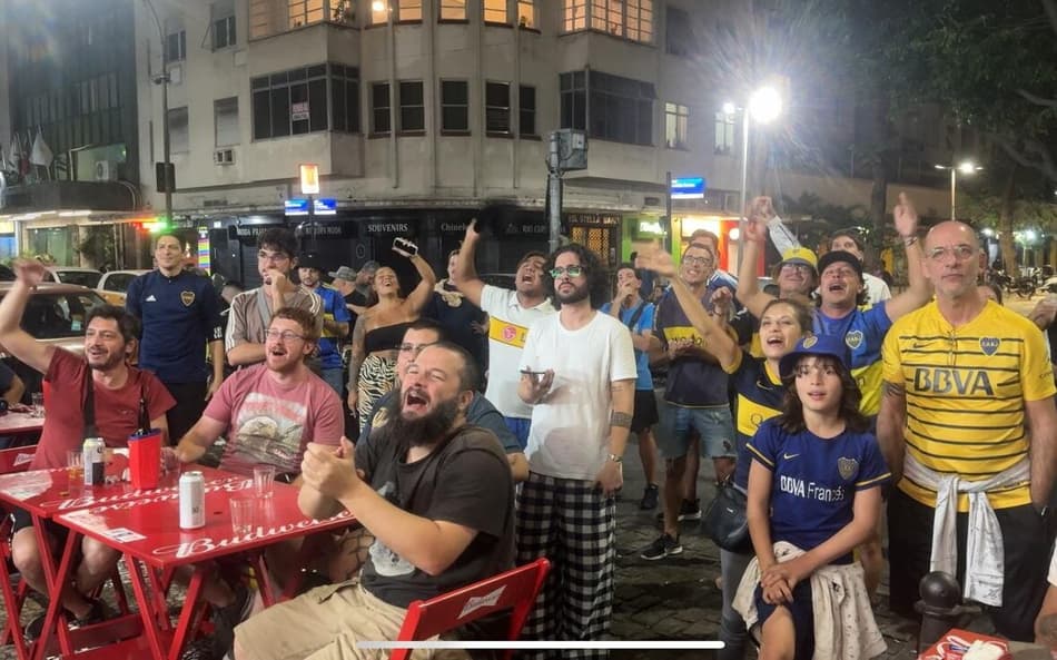 Torcida do Boca Juniors no Rio tem argentinos e brasileiros: ‘Sigo até o inferno’
