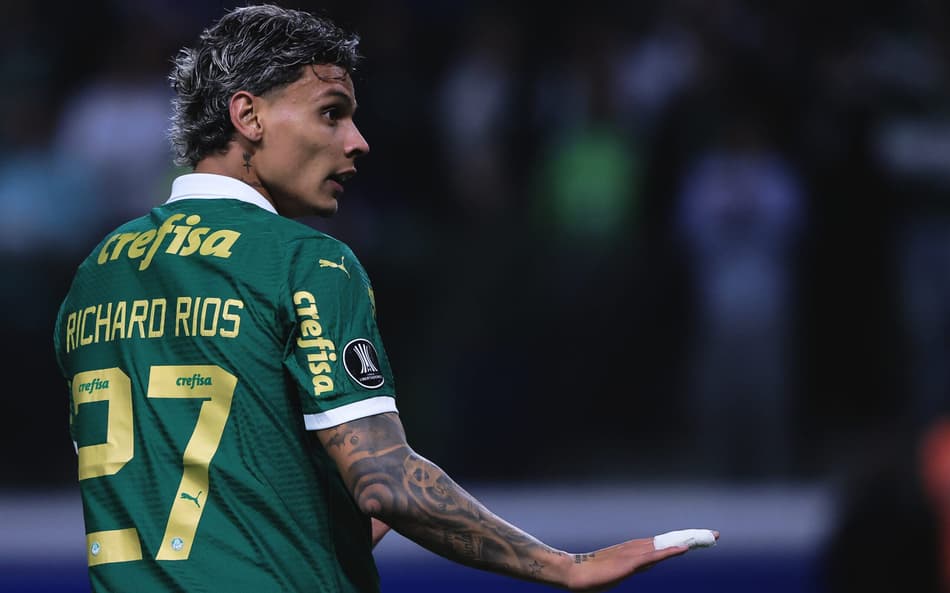 Acertado com o Benfica, Richard Ríos teve valorização superior a 3.000% no Palmeiras