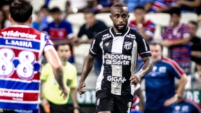 Dieguinho elogia coletivo do Ceará após vitória contra o Fortaleza