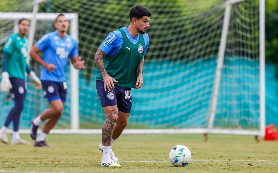 Escalação do Bahia contra o América de Cali não tem centroavante