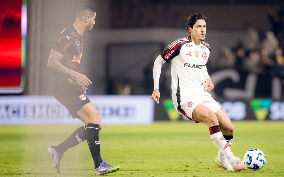 Flamengo: Pedro tem dados de GPS contra o Bragantino vazados