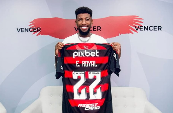 Flamengo regulariza Emerson Royal, que pode estrear contra o Atlético-MG