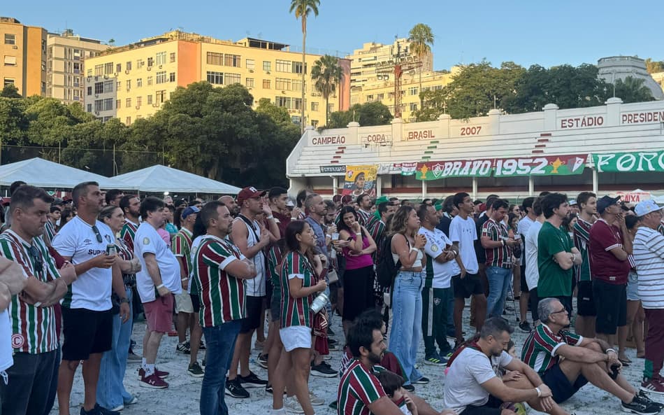 Fluminense x Inter de Milão: assista à festa tricolor em Laranjeiras