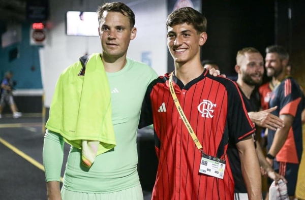 Goleiro do Flamengo celebra encontros com Diego Alves e Neuer e experiência no Mundial