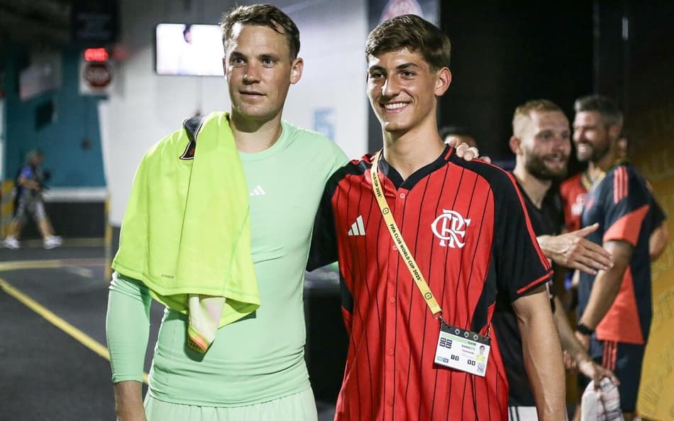 Goleiro do Flamengo celebra encontros com Diego Alves e Neuer e experiência no Mundial