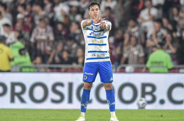 Líder e artilheiro, atacante Kaio Jorge já fala em título do Cruzeiro