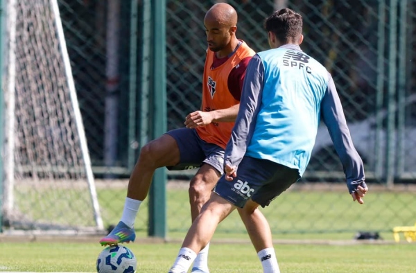 Lucas Moura e Ferreirinha se recuperam e podem reforçar o São Paulo