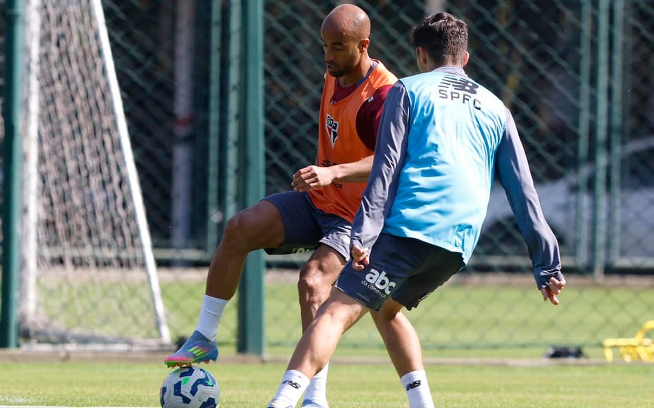 Lucas Moura e Ferreirinha se recuperam e podem reforçar o São Paulo