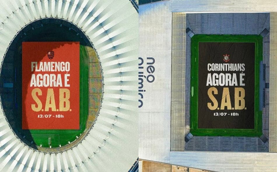 Postagens enigmáticas de clubes brasileiros repercutem na web; veja o que significam
