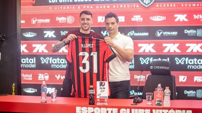 Renzo López detalha relação com Carille e projeta ano do Vitória: ‘Vamos dar um jeito’