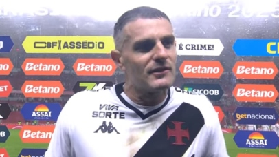 Vegetti desabafa após empate com o Internacional: ‘Fomos roubados, uma loucura’